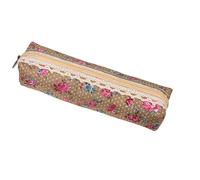 EABKLPQRS Pencil Case Capacity Pen Bag, Pencil Case 2-Pack Multicolor 18.5x5x5cm(Khaki (2))