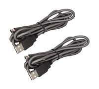 Eacam 2Pcs 3DS USB Charger Cable with High Grade Braid Sleeve, 5ft Power Charging Lead for 2DS 3DS 3DS XL New 3DS New 3DS XL New 2DSXL NDSI NDSI LL, Host Charging Cable, Standard USB
