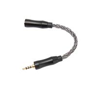 Eacam 3.5mm Female to 2.5mm Male Cable Premium Performance Adapter for Headphone Use Gold Plated 5.5in (Cool Grey)