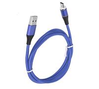 Eacam 3 in 1 Magnetic USB Charging Cable Durable Nylon Braided 5A Fast Charger for All Devices Great for Travel (Blue)