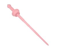 Eacam 3D Print Spiral Retractable Sword Telescopic Collapsible Sword Folding Gravity Portable Stress Relief Toy Hand Assembled Plastic 72cm with Extend and Retract for Swin (Pink)