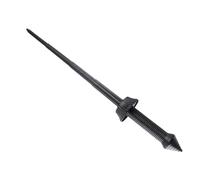 Eacam 3D Print Spiral Retractable Sword Telescopic Collapsible Sword Folding Gravity Portable Stress Relief Toy Hand Assembled Plastic 72cm with Extend and Retract for Swin (Black)