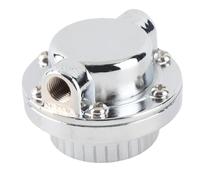 Eacam 5 Psi Manual Adjustable Carburetor Fuel Pressure Regulator Kit with Premium Aluminum Alloy Construction, Great for Facet Fuel Pumps to Control Fuel Flow, Includes Accessories