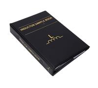 Eacam 50 SMD Inductor Sample Book, Magnetic Shielding, High Sintering Density, PVC Material, Engineers, Students, Prototyping, Repair, Teaching, Experiments with Page Numbers and