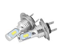 Eacam 80W 6000K Universal H7 LED Car Fog Lights Lamp White 12V, Super Bright LED Chip, Low Power Consumption, Long Life, Easy Installation with High Luminous Efficiency, Stable