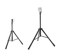 Eacam Adjustable Metal Tripod Bracket, Universal Bracket for 3D Holographic Projector Fan Advertising Machine, Suitable for 42cm/50cm/56cm/60cm/65cm/100cm with Support for Height