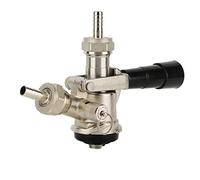 Eacam Beer Keg Coupler D Type System Fits Sankey Valves, 304 Stainless Steel Probe, 50PSI Pressure Relief Valve, Secure Locking Handle, Home Brewing System, Dispenser for Beer Tap