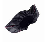 Eacam Black Winch Cover, 500 Lbs Capacity, Sturdy and Deluxe Oxford Cloth Material, Resistant, Snug Fit for with Elastic Band and Cord, for Trailer SUVs, with Sewn-in Band and Double