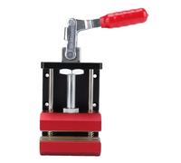 Eacam Club Vise Clamp Club Grip Removal Tool Grip Clamp Portable Table Vise Aluminum Alloy Rubber Pad 4mm to 13mm for Regripping