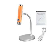 Eacam Cordless Nail Lamp with Intelligent AI Sensing for Salon-Quality Nail Art On the Go (Orange)