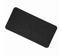 Eacam Dark Gray Polyester Office Desk Laptop Mat, 26.77 X 12.99inch Anti Static Mouse Pad for Computer PC with Dust-proof, Anti Scratch, and Heat Insulation, Easy to Fold for Storage (Dark Gray)