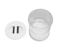 Eacam Dry Wet Separation Pickle Flip Jar,Airtight Kimchi Wet Dry Dispenser, Say Goodbye to the Hassle of Reaching for Jars of Pickles and Olives, This Flip Jar Uses a Bell Shaped
