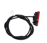 Eacam Electric Scooter Tail Light Scooter LED Tail Light Rear Brake Warning LED Rear Smart Brake Sensing Sealed Low Power for Kukirin Pro