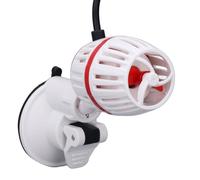 Eacam Fish Tank Wave Maker, Variable Frequency Aquarium Wave Maker Pump 4 Gears Circulation Pump, Nearly Silent Operation, Suitable for Small Home Tanks to Large Public Aquariums (White)