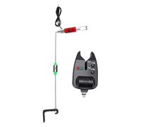 Eacam Fishing Bite Alarm Swing Indicator with Durable Design | Effective dual alert system, compatible with standard rod pods, lightweight ABS metal alloy, adjustable weight for stability