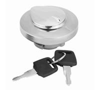 Eacam Fuel Cap Alloy Steel Motorcycle Gas Tank Cover with 2 Keys Replacement for VT750DCB Shadow 750 (Flames) 2003-2006, VT750RS Shadow RS 2010-2011, VTX1300C 2004-2009, VTX1300R