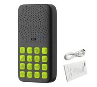 Eacam Funny Kids Sound Effects Machine Remote Control Prank Toy for Parties (Black Green)