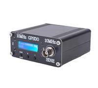 Eacam GPSDO GPS Disciplined Oscillator GPS Disciplined Clock 10MHz OCXO Reference Clock Stable Output with Display Screen Encoder 1PPS Output for Audio Decoder Frequency Meter