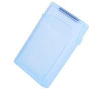 Eacam Hard Disk Storage Box 2.5in Anti-Static and ABS Protective Case for HDD/SSD with Shock Absorption Pad (Blue)