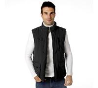 Eacam Heated Vest for Men Winter Outdoor Eleven Zone Heating Vest with Dual Control for Intelligent Temperature Adjustment (XXXL)