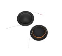 Eacam High Sensitivity Tweeter Voice Coil, 2pcs Copper Clad Aluminum for Crystal Clear Treble, Perfect for DIY Projects