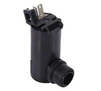 Eacam High Temperature Windscreen Washer Pump, Large Displacement Proof Single Outlet / 2 Pin Connector Push Fluid for,