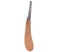 Eacam Hoof Trimming Knife, Carbon Steel Ergonomic Handle Easy Operation for Horse, Racing Experience with an 8.5cm (One-line left hand)