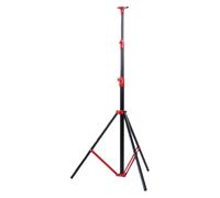 Eacam Light Stand [Brand] Studio Lighting Stand Photography Light Air Cushioned 9.2ft 280cm Stainless Steel Tripod Heavy Duty 10kg Load with 1/4 in and 3/8 in Mounts (Red)
