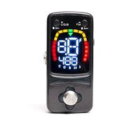 Eacam Mini Guitar Tuner Effects Pedal for Chromatic Guitar Bass with True Bypass, Achieve Accurate Tuning 3 Tuning Modes, High Impedance Display Screen