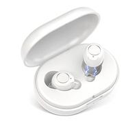 Eacam Pair Intelligent Noise Reduction, Soft Silicone Earplugs, Magnetic Charging, Isolation Mesh Design for Elderly, Portable Charging Box