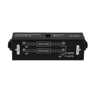Eacam Portable Ground Isolator, Signal Integrity Enhancer, Noise Eliminator for Car and Home Sound Systems, Aluminum Alloy Construction, Travel-Friendly Design