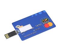 Eacam Portable USB Flash Drive 32GB Card Design Stylish U Disk for Daily Use and Gifting