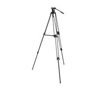 Eacam Professional Heavy Duty Aluminum Tripod with Fluid Head 10kg Load Capacity 86 to 190cm Height 360 Panoramic Ball Head Dynamic Balance for DSLR Camera Camcorder Video Photography