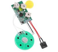 Eacam Recordable Voice Sound Chip Module, DIY Greeting Card with Light, 60 Seconds Recording, Replaceable Battery, Suitable for DIY Cards, Gifts