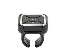 Eacam Remote Control Button, Music Play Pause Volume Control with Steering Wheel for Car Bike Motorcycle, Also Works with and, Compact IPX4 Receiver for Safe Ride