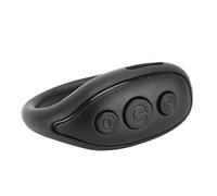 Eacam Remote Control Ring Shape Mobile Phone Remote Shutter, Long Battery Life, Supports Various APPs with IOS 15.0, 8.0 and Above (Black)