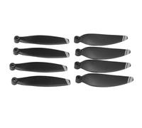 Eacam Replacement Drone Propeller, 2 Pairs Spare Part Accessories Compatible with Mini 2, High Rigidity and Powerful Pulling Force Propellers for Quiet and Stable Flight, Easy to (Silver Decor)