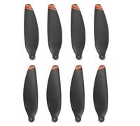 Eacam Replacement Drone Propeller, 2 Pairs Spare Part Accessories Compatible with Mini 2, High Rigidity and Powerful Pulling Force Propellers for Quiet and Stable Flight, Easy to (Orange Edges)