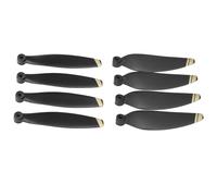 Eacam Replacement Drone Propeller, 2 Pairs Spare Part Accessories Compatible with Mini 2, High Rigidity and Powerful Pulling Force Propellers for Quiet and Stable Flight, Easy to (Gold Decor)