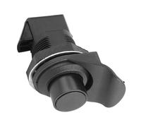 Eacam Replacement for Push Button Latch, ABS Material, Black Color for Boat Door Glove Box Southco 93-304