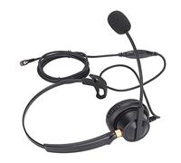Eacam Single-Sided Headset Comfortable Fit with Clear Voice Transmission for Business Calls in Sl lack Design
