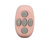 Eacam Smart Ring Controller, 5.3 Wear Resistant Remote Control Page Turner for Electronic Book, Easily Connect Up to 10m, Built in Rechargeable 30mAh Battery, High Sensitivity, Exquisite (Pink)