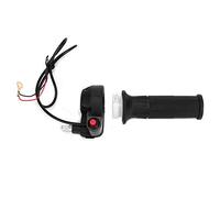 Eacam Smooth Throttle Tuning, Better Control, Eye-Catching, Anti Corrosion, High Strength, 100% Brand New Throttle Grips with Stop Switch for MiniMoto Dirt Bike, Handlebar