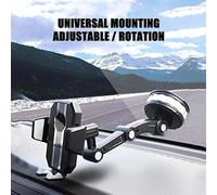Eacam Super Adsorption Phone Holder, Rotatable Car Phone Holder, One-Hand Operation, 260° Telescopic Arm, Wide Compatibility, Skylight Dashboard Windshield