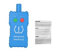 Eacam TPMS Reset Tool Tire Pressure Sensor Relearn Tool TPMS Activation Dual Frequency Reset 315MHz 433MHz Enhanced RF Chip with Red and Green Buttons for GM and F