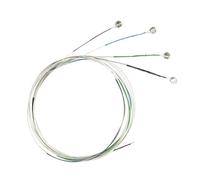 Eacam Zinc Bronze Violin Strings, Full Sound with Rich Resonance, Easy Color Coded String Changes, Stable Tension with Smooth Surface, Ideal for Youth, Beginners