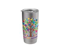 Each Dot Matters Inspirational Equality Tree Stainless Steel Insulated Tumbler