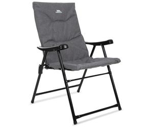 (EACH, Grey Marl) Trespass Folding Deck Chair Padded Garden Paddy