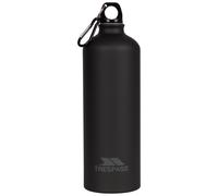 (EACH, Matt Black) Trespass Drinking Bottle 1L Stainless Steel Slurp
