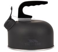(EACH, Matt Black) Trespass Lightweight 1L Whistling Kettle - Boil
